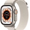 Apple Watch Ultra GPS + Cellular, 49 мм, корпус из титана, ремешок Alpine цвета «сияющая звезда»